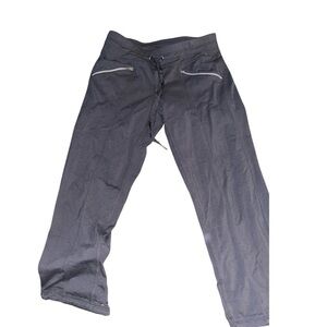 Athleta Black Women's Leggings cropped